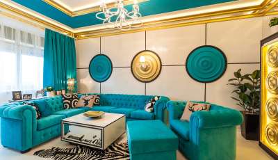 Цветная мебель – смелое решение для стильного интерьера