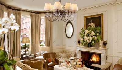 Как выбрать люстру под размер комнаты