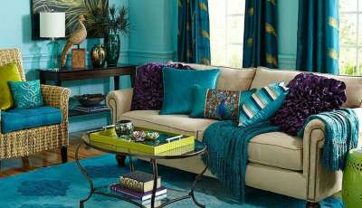 Бирюзовый цвет в интерьере – как использовать и сочетать