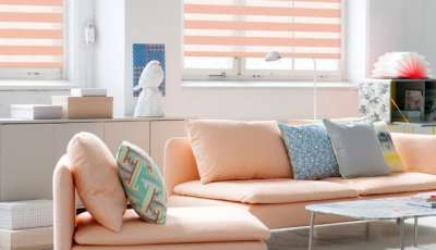 Персиковий колір – як застосовувати та поєднувати в інтер'єрі