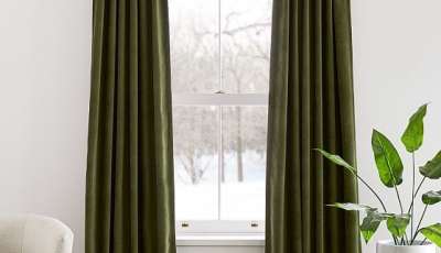 Як доглядати за оксамитовими шторами – правила та поради