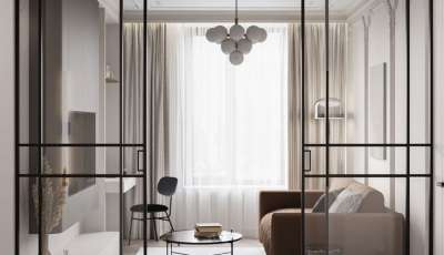 Як оформити простінок між вікнами — поради та ідеї